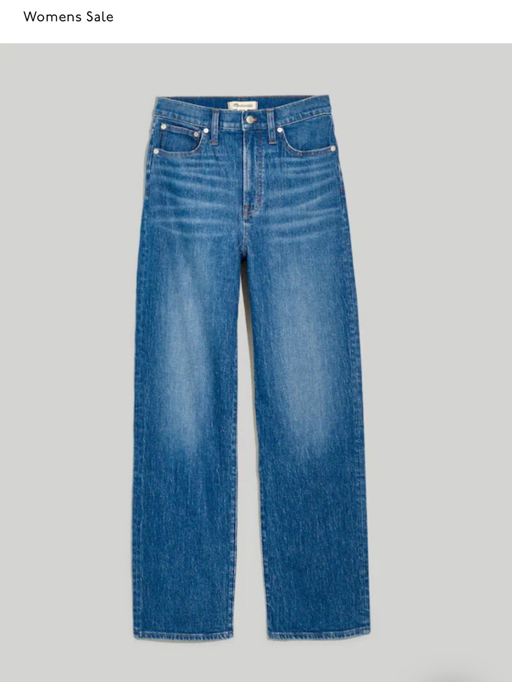 Madewell Perfect Vintage Wide-Leg Jean